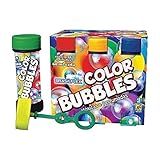 Bolha De Sabão Brasilflex Color Bubble 50 Ml Caixa Com 6 Unidades Incolor