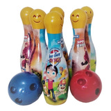 Boliche Brinquedo Infantil Super Resistente 6 Pinos 2 Bolas