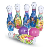 Boliche Brinquedo Infantil Super Resistente 6 Pinos 2 Bolas