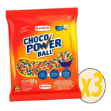 Bolinha Choco Power Ball Micro Colorido 300g C 3 Mavalério