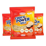 Bolinha Choco Power Ball Mini Branco 300g Kit C 3 Mavalério