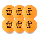 Bolinha De Ping Pong Kit Com 6 Tênis De Mesa Profissional