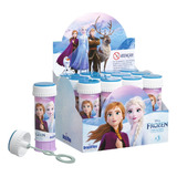 Bolinha De Sabão Frozen Bolhas De Sabão 60 Ml 12 Potes