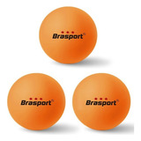 Bolinha Ping Pong 3 Unidades Na Cartela Kit Bola Tenis Mesa