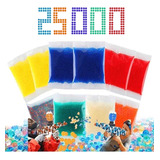 Bolinhas De Gel Cresce Na Água Para Arminhas 7 A 8mm Coloridas 25 000 Unidades