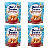 Bolinho De Chuva Dona Benta Maçã Canela Kit Com 4 X 260g