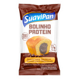 Bolinho Prontein Baunilha Recheio Chocolate Suavipan 55g