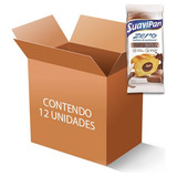 Bolinho Suavipan Zero Açúcar Baunilha Com Chocolate 12un 40g