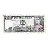  Bolivia 1000 Pesos Bolivianos 1982 P 167 Fe 