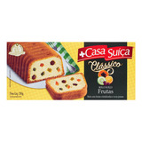 Bolo Casa Suíça Clássico De Frutas Em Caixa 350 g