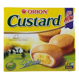 Bolo De Creme Custard Premium Softcake Orion 276g 12 Unid