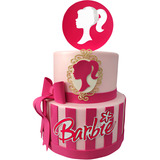 Bolo Fake Barbie Pink