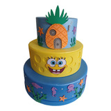 Bolo Fake Bob Esponja