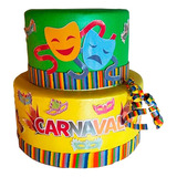 Bolo Fake Falso Carnaval Folia Ideal Para Pegue Monte E