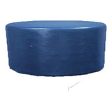 Bolo Fake Isopor Encapado Eva Azul Marinho 30x10 Base 01