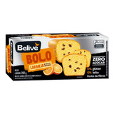 Bolo Laranja Com Gotas De Chocolate Zero Açúcar 260g belive