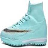 Bolognifi Chuteiras Masculinas De Futebol Com Cano Alto Pontiagudo Ao Ar Livre FG AG Sapatos De Treinamento Para Competição Profissional Botas De Futebol Atlético Color Moonlight Rr Size 37 BR