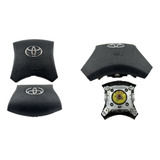 Bolsa Air bag Volante Toyota Hilux 2011 A 2015 preto 