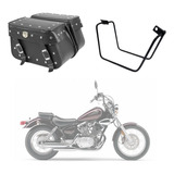 Bolsa Alforge Lateral Cravo 36 Litros Afastador Virago 250
