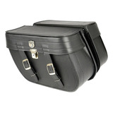 Bolsa Alforge Lateral Losango Moto 32l C Chave Tondin Forza Cor Preto
