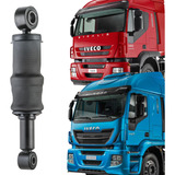 Bolsa Ar Com Amortecedor Cabine Suspentech Para Iveco