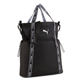 Bolsa At Ess Tote Bag Feminina Puma Negro