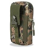 Bolsa Bag Pochete Porta Objetos Tática Cintura Para Cinto Cor Camuflada