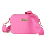 Bolsa Barbie Infantil Transversal Mão Menina Original Rosa