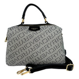 Bolsa Baú Média Modinha Oval Monograma Veryrio Frete Grátis