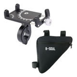 Bolsa Bike Triangular Suporte Celular Ciclismo Bicicleta