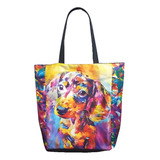 Bolsa Cachorro Dachshund Salsicha Teckel Sacola Ecobag