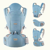 Bolsa Canguru Ergonômico Bebê Mãe 12 Posições 3 Em 1