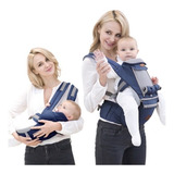 Bolsa Canguru Ergonômico Bebê Mãe Premium 12 Posições 3 Em 1
