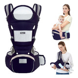 Bolsa Canguru Ergonômico Bebê Mãe Premium 12 Posições 3 Em 1