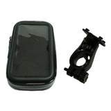 Bolsa Capa C Suporte P Gps Celular P Moto 6 Polegadas