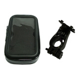 Bolsa Capa C Suporte P Gps Celular P Moto 6 Polegadas