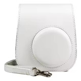 Bolsa Case Capa Couro Sintético P câmera Instax Mini 11 12 