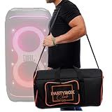 Bolsa Case Capa Triboshop Compatível Com Som Partybox 120 Club Lançamento Anti Impactos Acolchoada Resistente A Agua Reforçada Premium