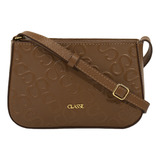 Bolsa Classe Couro Legítimo Croosbody 3324 1k1y Nocciola 38