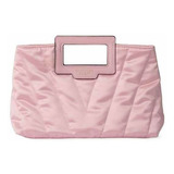 Bolsa Clutch Victoria S Secret Bolsa De Mão Rosa Original Acambamento Dos Ferragens Tecido Desenho Do Tecido Liso
