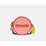 Bolsa Coach Circle Rosa