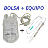 Bolsa Com Equipo Para Transfusão De Sangue 500ml