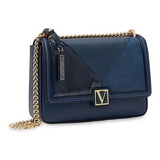 Bolsa Crossbody Victoria s Secret Mini Bag Clutch Wallet Cinza