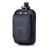Bolsa De Cinto De Couro Vintage Masculina Carteira De Bolsa