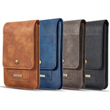 Bolsa De Cinto De Couro Vintage Masculina Carteira De Bolsa