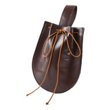 Bolsa De Cintura Pochete Carteira Estilo Vintage Couro Pu