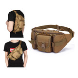 Bolsa De Cintura Tática Impermeável De Grande Capacidade Par