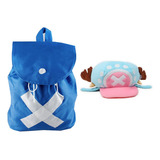 Bolsa De Cosplay Tony Chopper One Piece Mochila E Chapéu