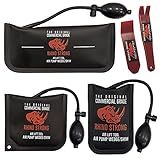 Bolsa De Elevação Profissional Para Bomba De Ar Da The Original Rhino De Grau Comercial Forte Kit De Nivelamento E Ferramenta De Alinhamento Inflável 3 Peças Pequena Média Grande 3 Tamanhos Para Todas As Suas Necessidades Individuais 
