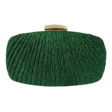 Bolsa De Festa Clutch De Tecido Fios Brilho Cores
